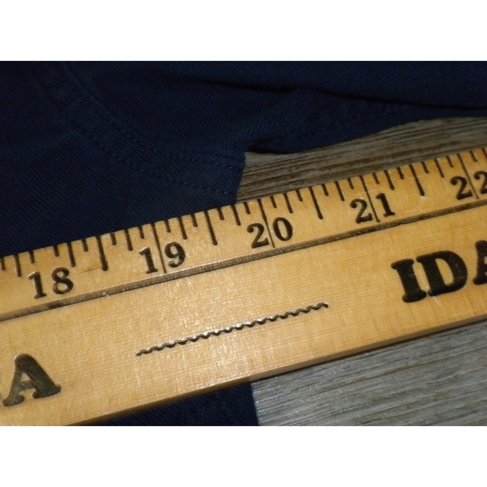 Stio Shirt Mens M Blue Miter Stretch Lightweight Flannel Organic Cotton Mountain - Picture 5 of 9